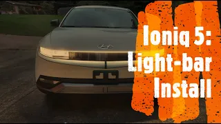 Hyundai Ioniq 5 LED Light Bar Install