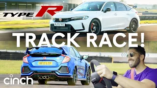 FL5 Honda Civic Type R vs FK8 At Rockingham! Which Is Faster?