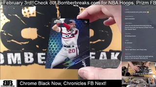 eBay Monday Topps Chrome Black Baseball 6 Box Half Case Break 2 1 21