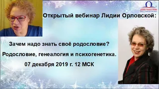 34. Зачем надо знать своё родословие? Родословие, генеалогия и психогенетика.