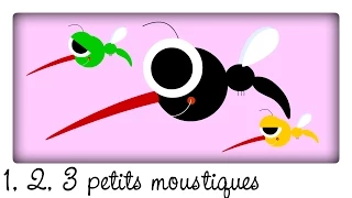 Les moustiques ♫ Apprendre les chiffres en chanson - Comptines maternelles pour bébé en français