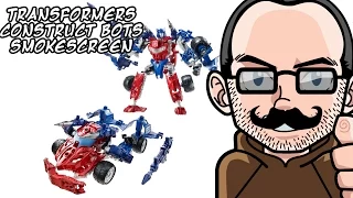 Lets Build - Transformers Construct Bots - SmokeScreen