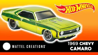 UNBOXING: Hot Wheels RLC '69 Chevrolet Camaro SS in Spectraflame Antifreeze Green (New Casting)