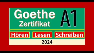 Start Deutsch A1 Hören, Lesen modelltest 2024 mit Lösung am Ende || Vid - 209