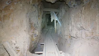 Rappelling 375 Feet to the Bottom of the Garbage Pit Mine - 8 Hours Underground