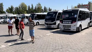 Otogar Manavgat city bus dolmus 2022