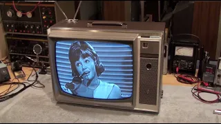 TV Review:  The 1963 Zenith 19" Portable Television