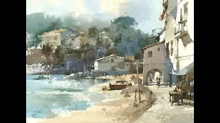 Watercolor Landscape Paintings - Artist Chien Chung Wei -Taiwan - Slide Show Part 2