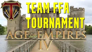 TEAM FFA TOURNAMENT | 2v2v2v2 - Age of Empires 4