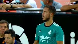 Eden Hazard vs Valencia Away (19/09/2021) 1080i