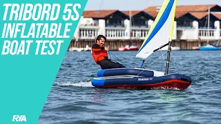 TRIBORD 5S INFLATABLE BOAT TEST - The Future of Dinghy Racing?