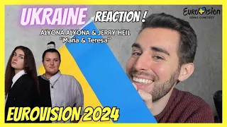 SPANISH REACTS 🇺🇦 ALYONA ALYONA & JERRY HEIL "TERESA & MARIA" | UKRAINE EUROVISION 2024 | Reaction
