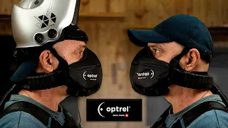 Защита органов дыхания сварщика полумаска Optrel Swiss Air с блоком подачи воздуха
