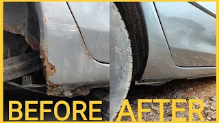How To Fix Big Rust Holes On Your Car