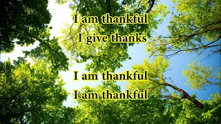 I Am Thankful   -  personal video