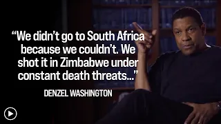 Denzel Washington on CRY FREEDOM