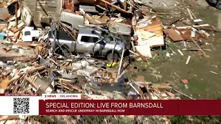 Barnsdall Tornado Damage