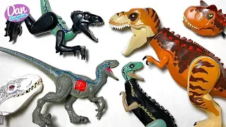 9 Dangerous Lego Dinosaurs Jurassic World Hybrid! Learn Dinosaur Names