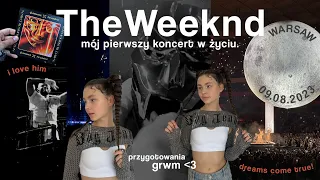 CONCERT THE WEEKND 2023 WARSAW 🎤 | get ready with me, mój pierwszy koncert w życiu!