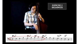 Walking Jazz Standards #7: "Solar" - Double Bass Lesson