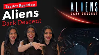 Aliens Dark Descent (2023) Trailer Reaction Video Game