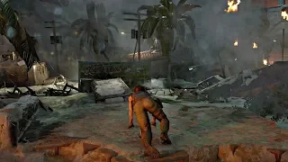 Shadow of The Tomb Raider - Epic Tsunami Scene Gameplay (Tomb Raider 2018) PS4 Pro