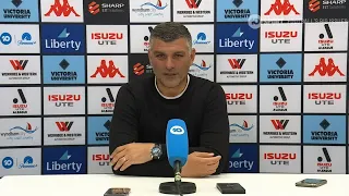 Western United FC Coach John Aloisi's Post WUNvADL Press Conference