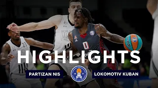 Partizan NIS vs Lokomotiv Kuban Highlights | VTB League SuperCup 2022