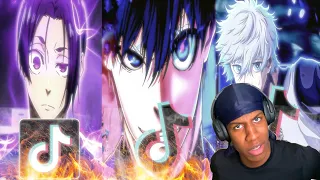 Anime Fan Reacts To Blue Lock Edit Comp 🔥🔥| Who is this prodigy guy????