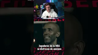 Jugadores de la NBA se disfrazan de anciano y humillan a estos jóvenes #shorts