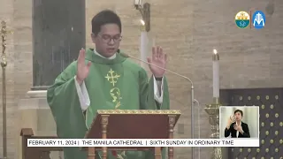 Sunday Mass at the Manila Cathedral - February 11, 2024 (10:00am)