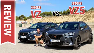 Cupra Formentor VZ5 im Test & Vergleich: 390 vs. 310 PS - Driftmode, Sound, Fahreindruck & Technik