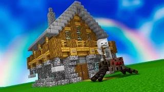 КРУТОЙ СТАРТОВЫЙ ДОМ В МАЙНКРАФТ ДЛЯ ВЫЖИВАНИЯ (STARTER HOUSE MINECRAFT)