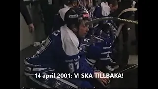 Leksands IF - efter kvalserien 2001 - och före elitseriepremiären 2002