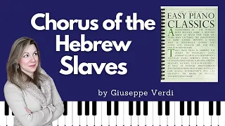 Chorus of the Hebrew Slaves [Giuseppe Verdi] (Easy Piano Classics - Book One)