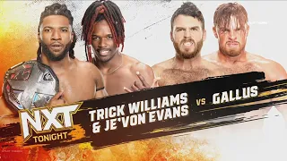 Trick Williams & Je'Von Evans vs Gallus (2/2): NXT, May. 28, 2024