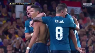 Barcelona vs Real Madrid 1 -3  13 August 2017 Spanish Super Cup Leg  1 Full Match HD Highlights