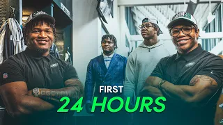 Jalen Carter and Nolan Smith's First 24 Hours As Eagles 👀