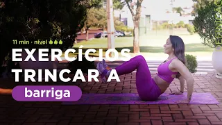 Rotina diária de exercícios pra trincar a barriga -  só 3 exercícios - definição - Carol Borba