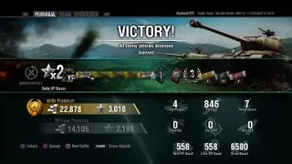 AMX 12t tier Vl. 1st battle 4 kills Mastery 3rd class with no equipment!