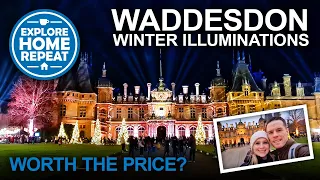 Waddesdon Manor | Winter Illuminated Light Trail | Day Out Review | National Trust Tours