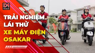 Trải nghiệm lái thử Xe máy điện OSAKAR 2024 l Xe Điện OSAKAR