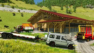 Buying BIG FARM lost in the middle of a mountain (Rustic LIFE) | Farming Simulator 22