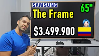 SAMSUNG THE FRAME QLED DE 65 PULGADAS / IMPORTACIONES CM / Smart TV 4K COLOMBIA