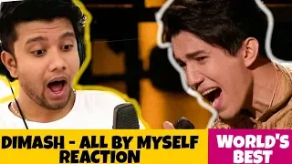 SINGER Reacts to DIMASH - "All By Myself" (WORLDS BEST) | i love this show