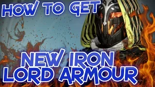 Destiny: HOW TO GET NEW IRON LORD ARMOUR!!!!!!