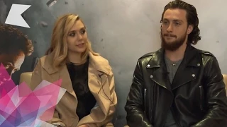 Aaron Taylor-Johnson & Elizabeth Olsen interview | Avengers: Age of Ultron