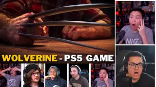 Wolverine Trailer Reaction PS5 Game | Wolverine Insomniac Game Announcement Reactions Mashup  Marvel