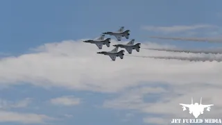 2022 - #14 - USAF Thunderbirds Full Demo - Ft. Wayne Air Show