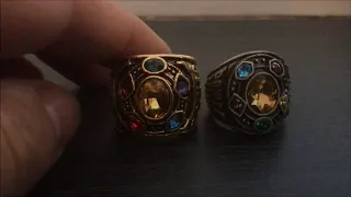 Avengers Infinity War Thanos Ring Comparison Real vs Fake